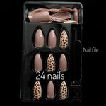 BEIGE LEO NAIL SET