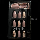 BEIGE LEO NAIL SET