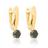 BLACK ORA EARRINGS