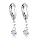 DROP LUMEN SILVER EARRINGS